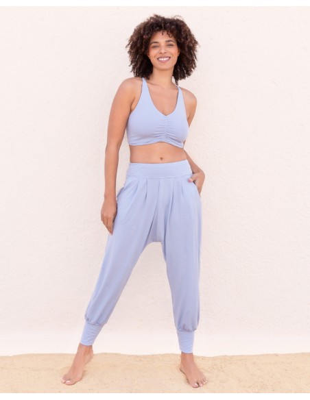 TOP YOGA IN COTONE BIOLOGICO "CAROLINA"