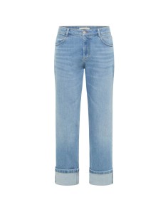JEANS DONNA A GAMBA DRITTA IN COTONE BIOLOGICO GOTS 2