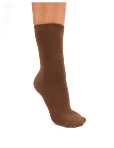 CALZINI IN BAMBU' "BASIC" - MARRONE
