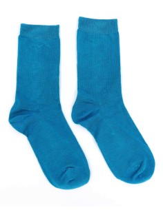 CALZINI IN BAMBU' "BASIC" - PETROLIO 2