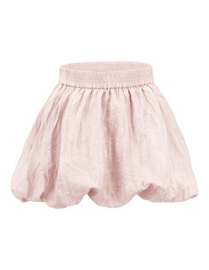 MINIGONNA A PALLONCINO IN 100% SETA STROPICCIATA "MILA" -... 2