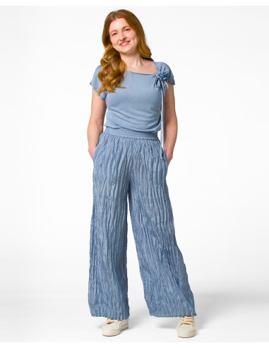 T-SHIRT CINDY CON FIOCCO IN SETA BIOLOGICA,...