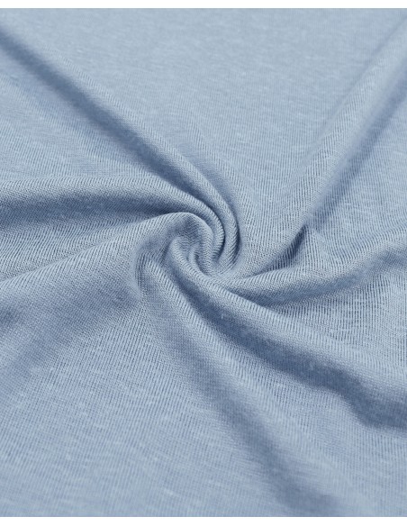 T-SHIRT CINDY CON FIOCCO IN SETA BIOLOGICA, LINO E ECOVISCOSA