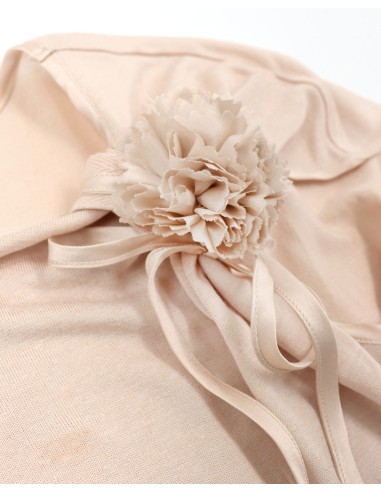 T-SHIRT CINDY CON FIOCCO IN SETA BIOLOGICA,...