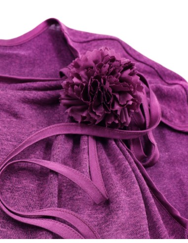 T-SHIRT CINDY CON FIOCCO IN SETA BIOLOGICA,...