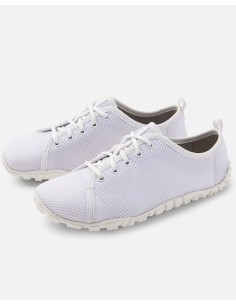 SNEAKER BAREFOOT SPORTIVE  DONNA "JUDY" - BIANCO