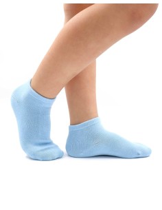 CALZINI IN BAMBU'KIDS CORTI "BASIC" - AZZURRO