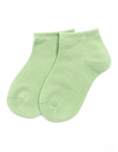 CALZINI IN BAMBU'KIDS CORTI "BASIC" - MENTA