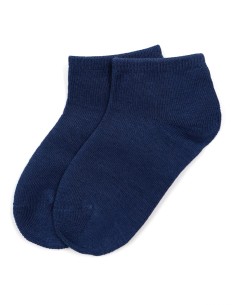 CALZINI IN BAMBU'KIDS CORTI "BASIC" - NAVY 2