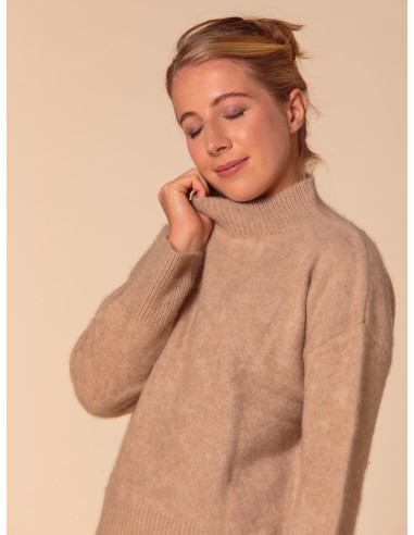 MAGLIONE CHUNKY IN 100% CASHMERE SPAZZOLATO "CAMILLA"