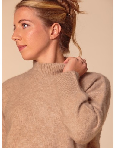 MAGLIONE CHUNKY IN 100% CASHMERE SPAZZOLATO "CAMILLA"
