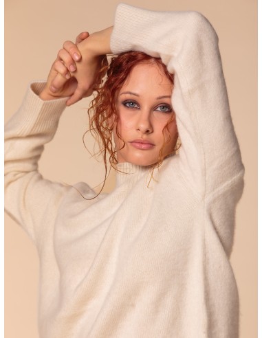MAGLIONE CHUNKY IN 100% CASHMERE SPAZZOLATO "CAMILLA"