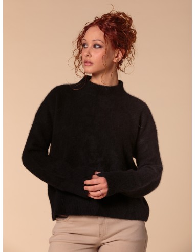 MAGLIONE CHUNKY IN 100% CASHMERE SPAZZOLATO "CAMILLA"
