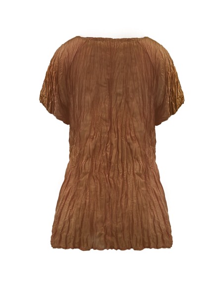 T-SHIRT IN 100% SETA INCRESPATA "KITTY"