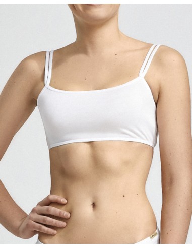 REGGISENO TOP LEGGERO IN COTONE BIOLOGICO