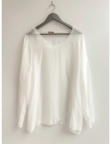 BLUSA BOHEMIEN IN 100% SETA CHIFFON "SIKO"