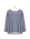 BLUSA BOHEMIEN IN 100% SETA CHIFFON "SIKO"