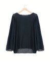 BLUSA BOHEMIEN IN 100% SETA CHIFFON "SIKO"