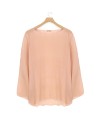 BLUSA BOHEMIEN IN 100% SETA CHIFFON "SIKO"