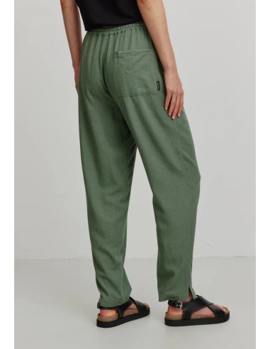 PANTALONE  IN ECOVISCOSA E LINO "MOONFLOWER"