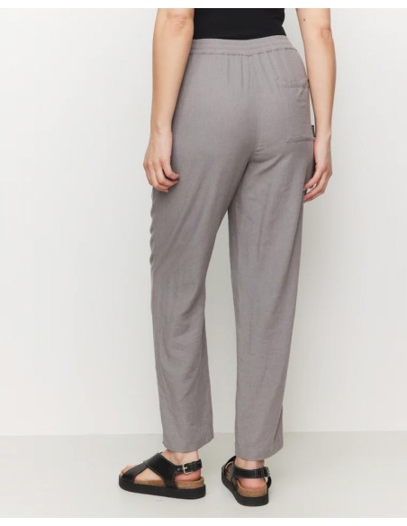 PANTALONE  IN ECOVISCOSA E LINO "MOONFLOWER"