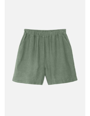 SHORTS DONNA IN ECOVISCOSA E LINO "FIR"