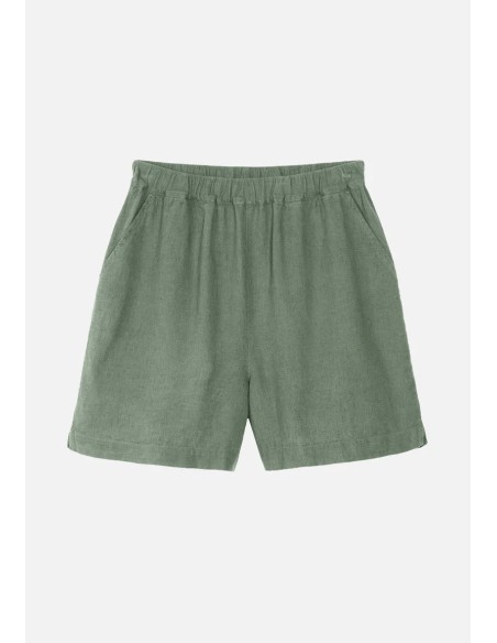 SHORTS DONNA IN ECOVISCOSA E LINO "FIR"