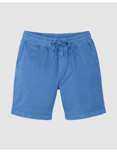 BERMUDA UOMO IN COTONE BIOLOGICO "QUINCE" - BLU 2
