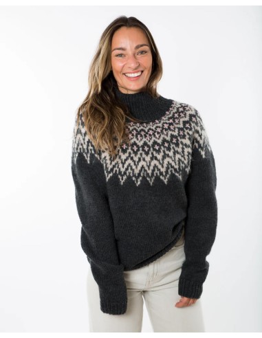 MAGLIONE NORVEGESE FATTO A MANO IN LANA MERINO "CHE CHE"