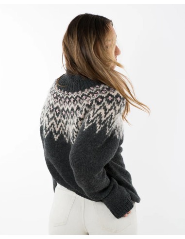 MAGLIONE NORVEGESE FATTO A MANO IN LANA MERINO "CHE CHE"