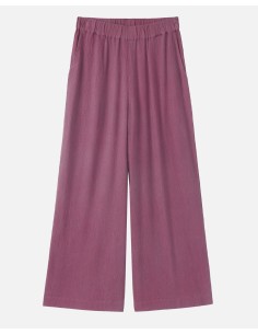 PANTALONE INCRESPATO IN ECOVISCOSA LENZINIG ECOVERO...