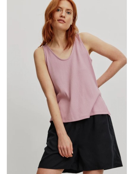 TOP SCOLLO A V IN ECOVISCOSA "TONINA"