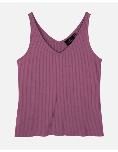 TOP SCOLLO A V IN ECOVISCOSA "TONINA"