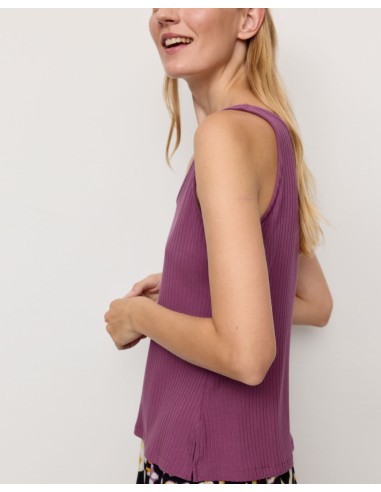 TOP SCOLLO A V IN ECOVISCOSA "TONINA"