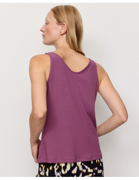 TOP SCOLLO A V IN ECOVISCOSA "TONINA"