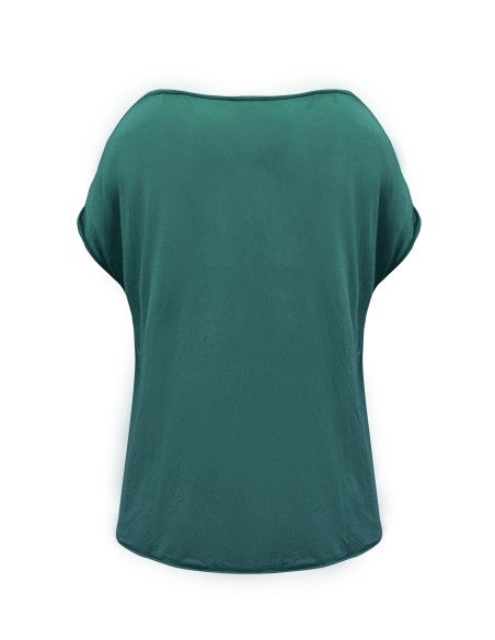 MAXI T-SHIRT  IN 100% LANA MERINO "PORTO"
