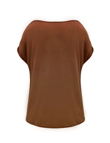 MAXI T-SHIRT  IN 100% LANA MERINO "PORTO"