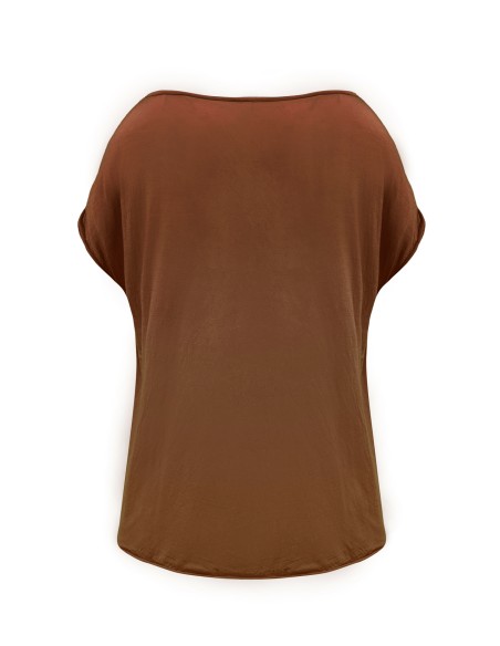 MAXI T-SHIRT  IN 100% LANA MERINO "PORTO"