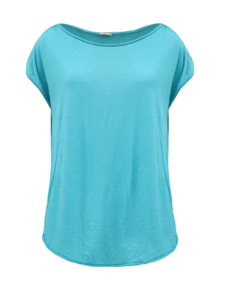MAXI T-SHIRT  IN 100% LANA MERINO "PORTO"