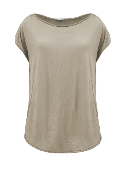 MAXI T-SHIRT  IN 100% LANA MERINO "PORTO"