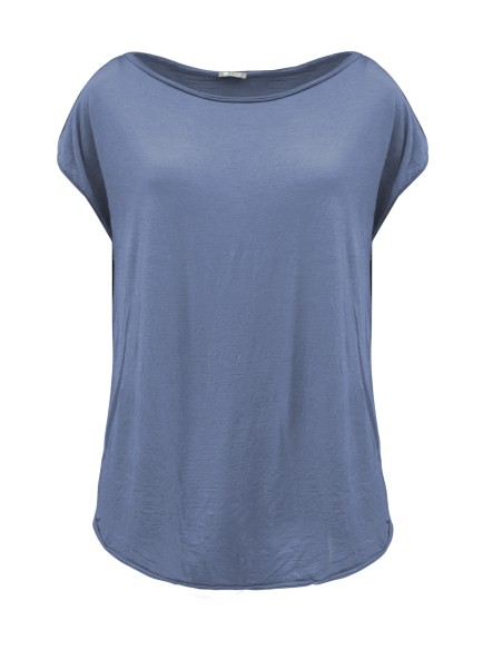MAXI T-SHIRT  IN 100% LANA MERINO "PORTO"