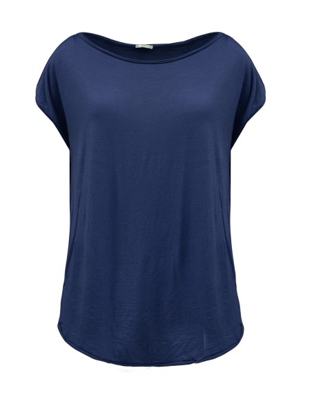 MAXI T-SHIRT  IN 100% LANA MERINO "PORTO"