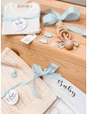 BABY GIFT BOX IN LEGNO CON SONAGLINO