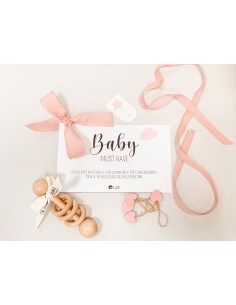 BABY GIFT BOX IN LEGNO CON SONAGLINO 2