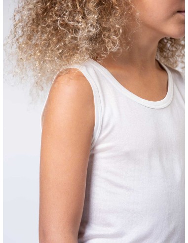 Canotta bambini in pura seta biologica Gots - Lizè Natural Clothing