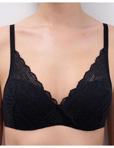 REGGISENO MEMORY FOAM COPRENTE CON PIZZO "FLORAL TOUCH"