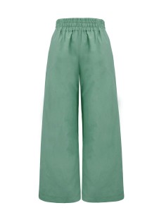 PANTALONE IN SETA E COTONE "TIME" 2