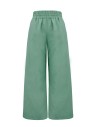 PANTALONE IN SETA E COTONE "TIME"