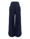 PANTALONI IN JERSEY DI BAMBU LUNGHI E AMPI A PALAZZO