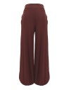 PANTALONI IN JERSEY DI BAMBU LUNGHI E AMPI A PALAZZO